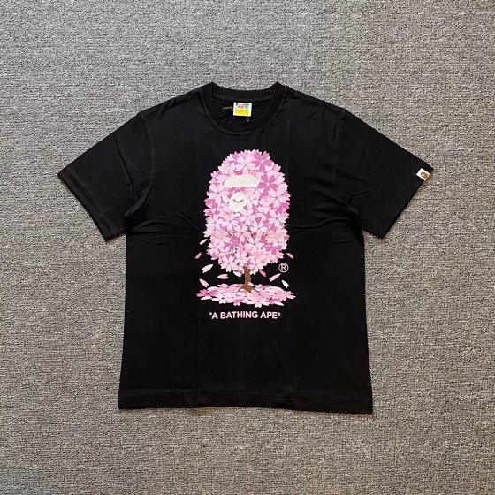 Sakura Tree II Limited 2022SS Printed Short Sleeve T-Shirt