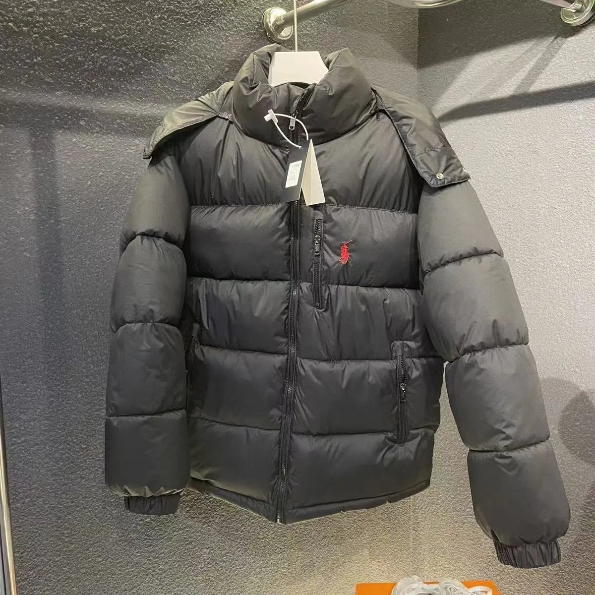 Black R L Down Jacket