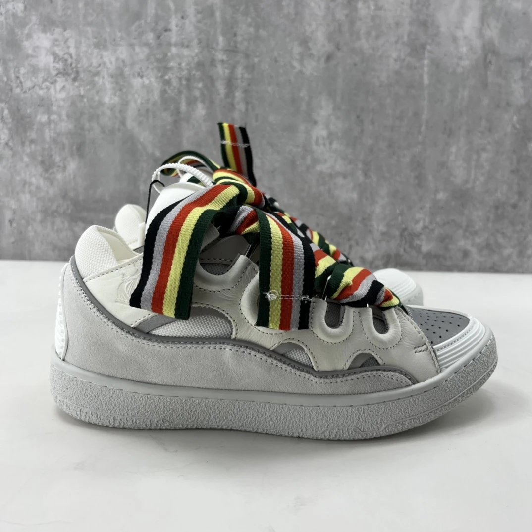 White Grey——multi-colored shoelaces