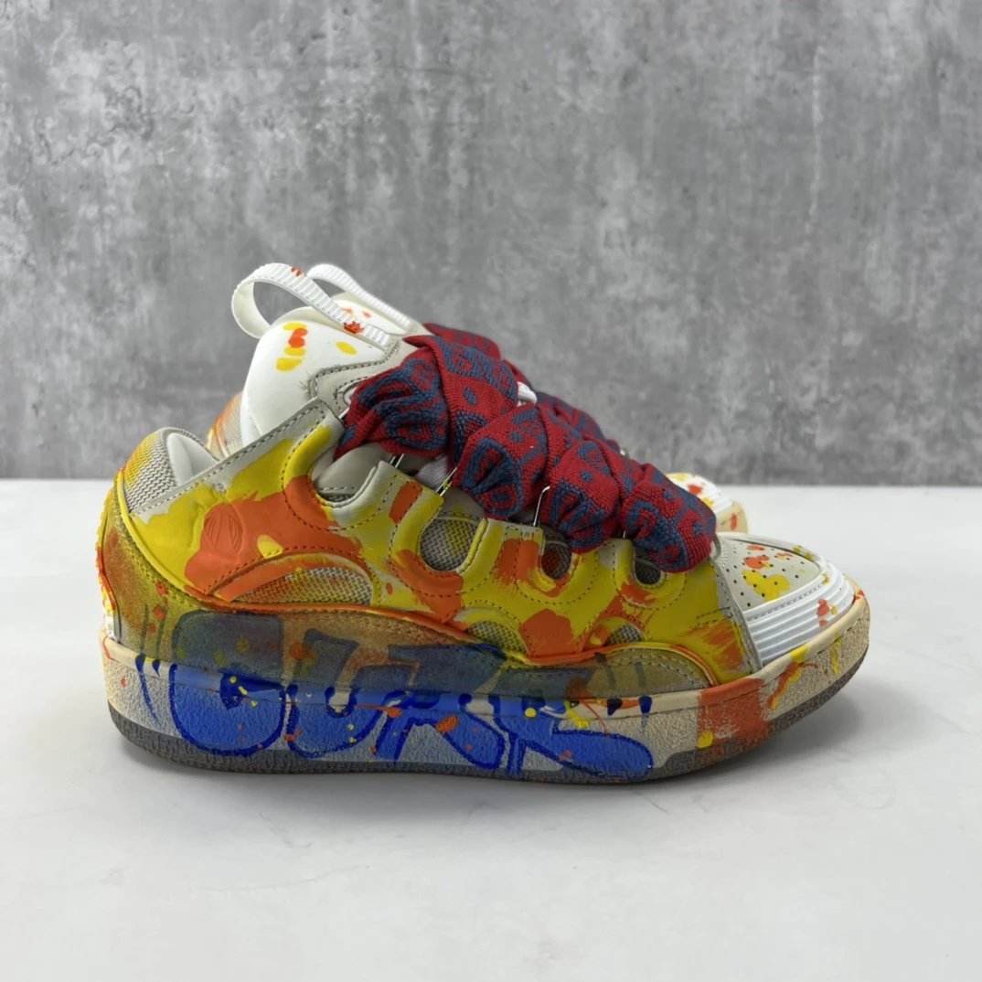 Yellow Blue Red-Graffiti
