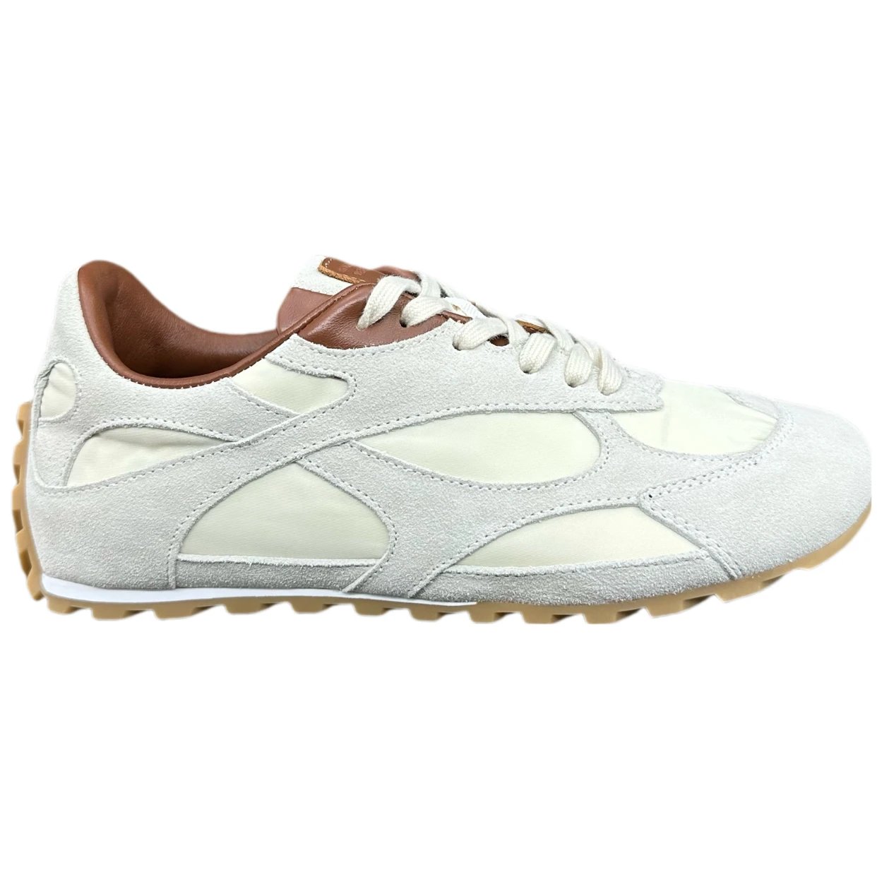 Bottega Veneta Sneakers Orbit — White Brown-Flash