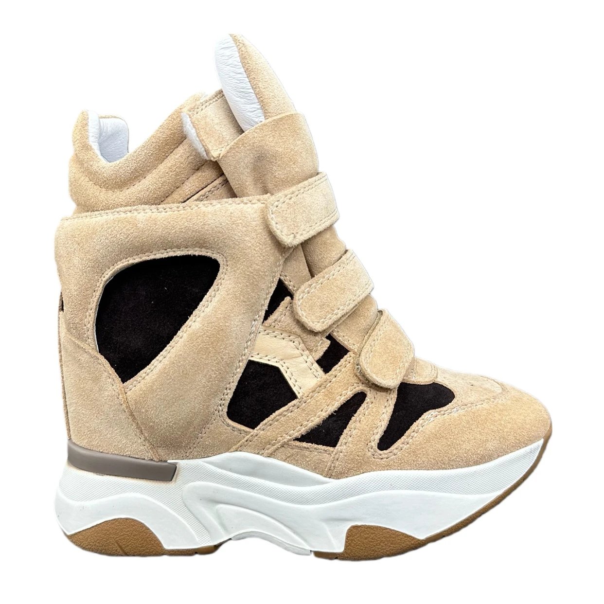 Beige Brown-Baskets Bekett-Chunky Soles