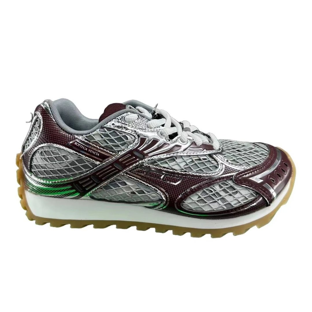 Bottega Veneta Sneakers Orbit — Wine Red