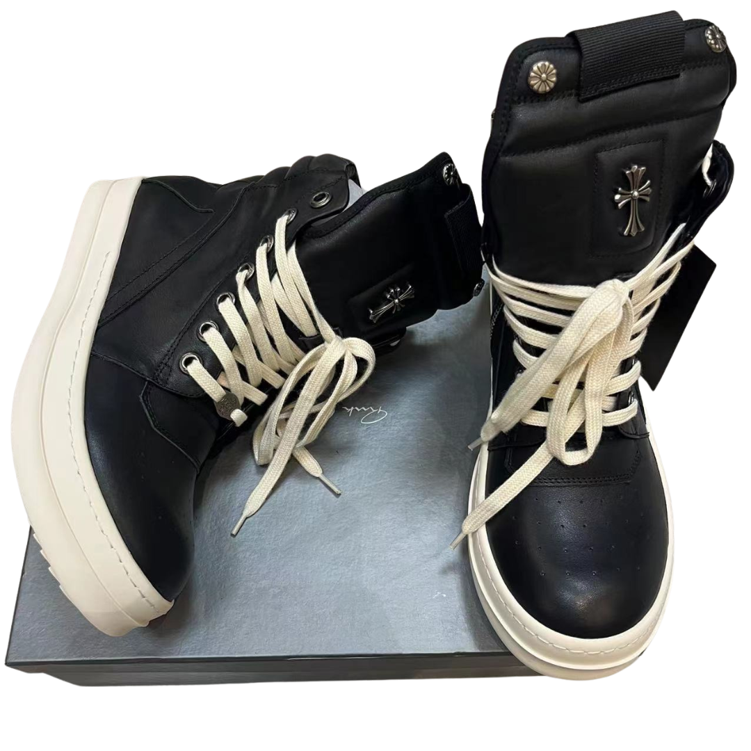 All Black x Chrome Hearts