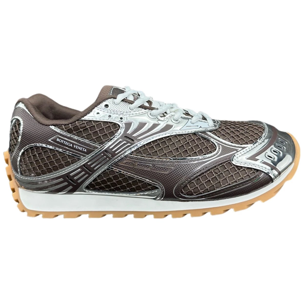 Bottega Veneta Sneakers Orbit — Brown Sliver