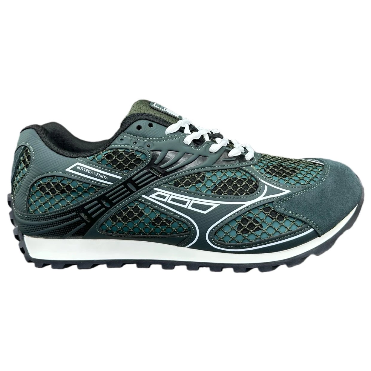 Bottega Veneta Sneakers Orbit — Dark green
