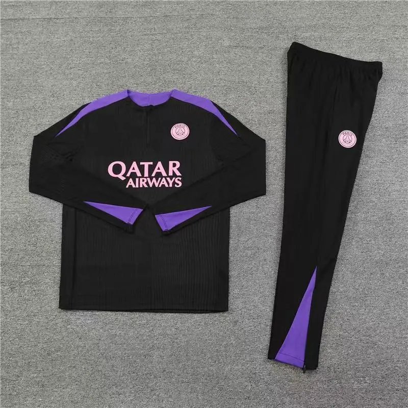 24巴黎黑色拼紫色