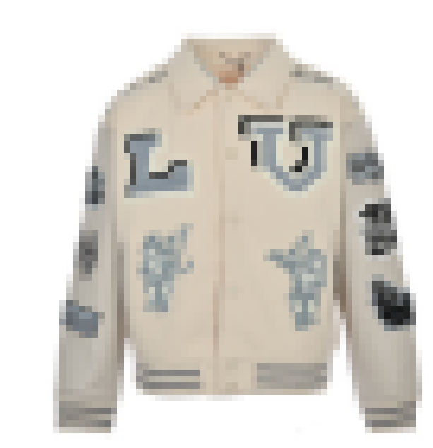 Varsity jacket with chenille letter patches 0533 420