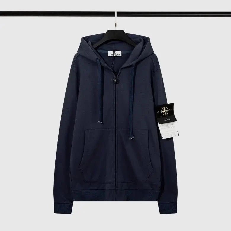 Stone opening navy blue