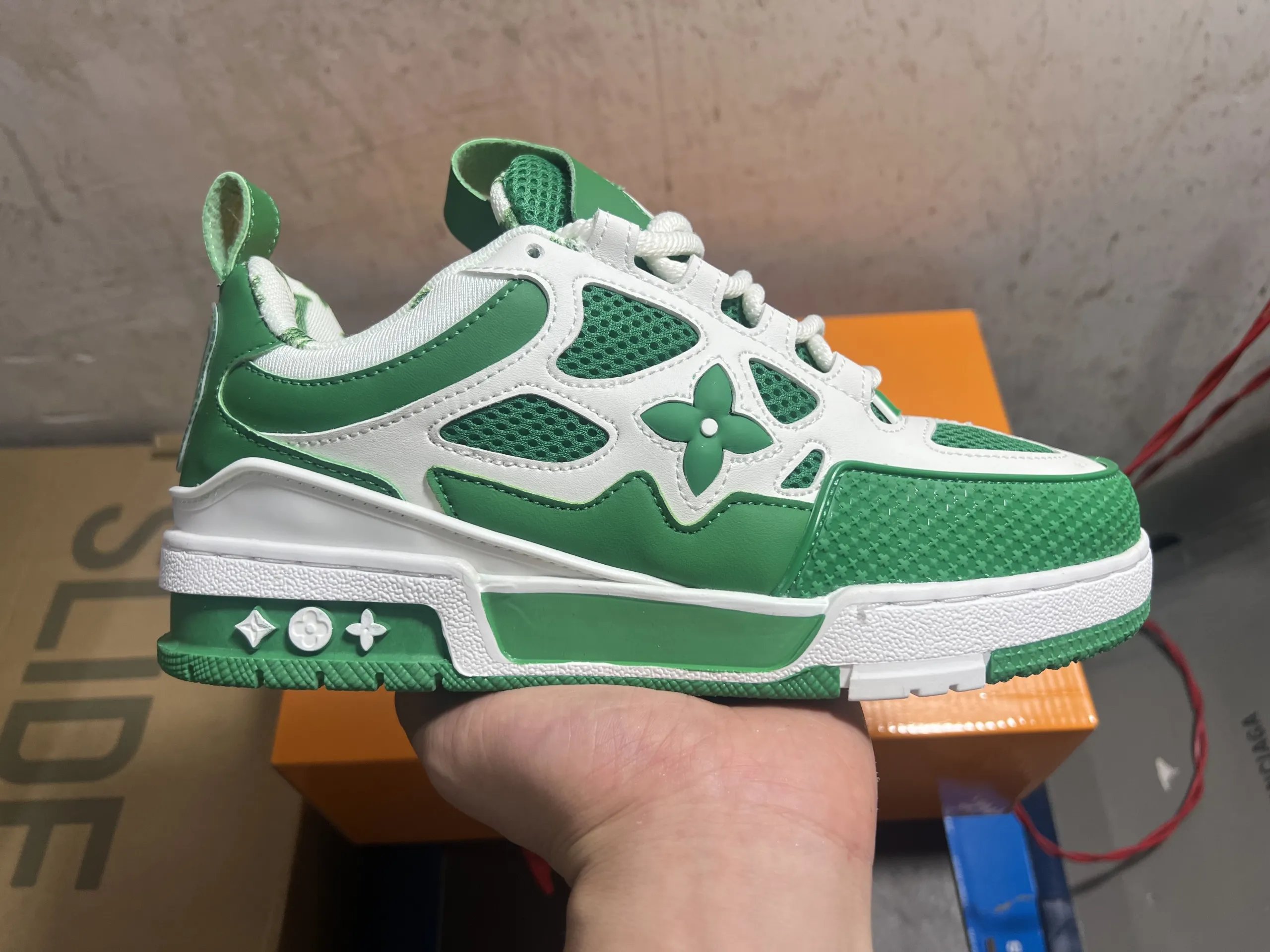 green