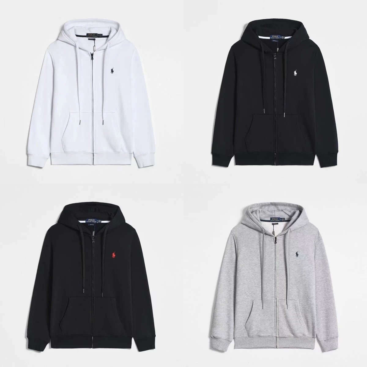 R zip-up sweatshirt