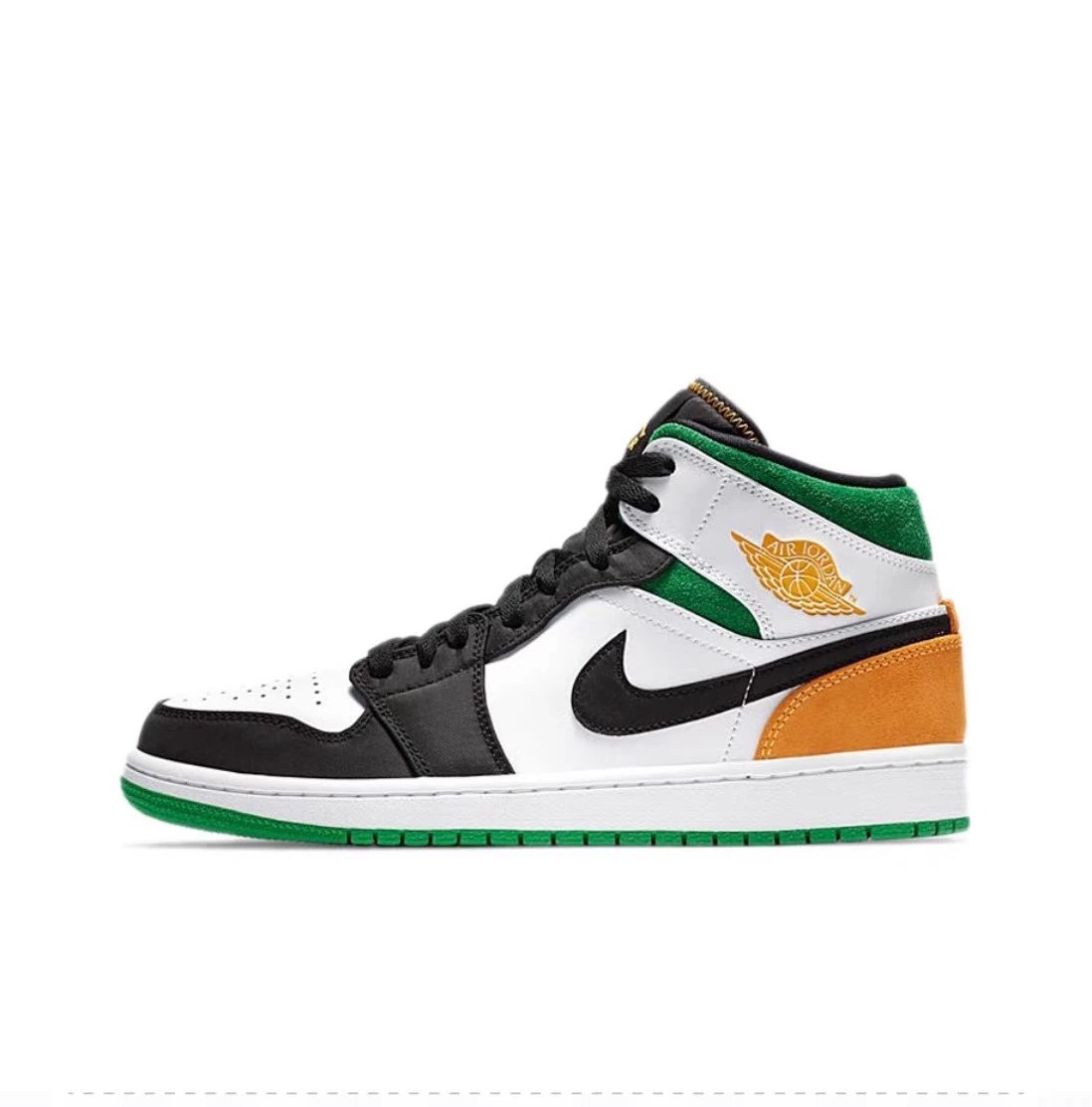 Air Jordan 1 High Green Orange