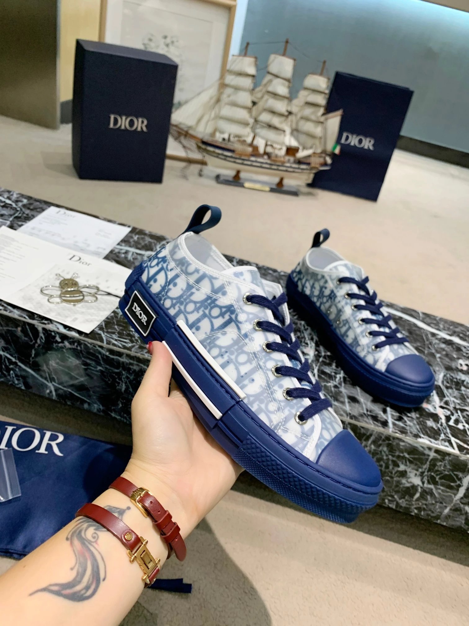 Dior low Converse white foto 2