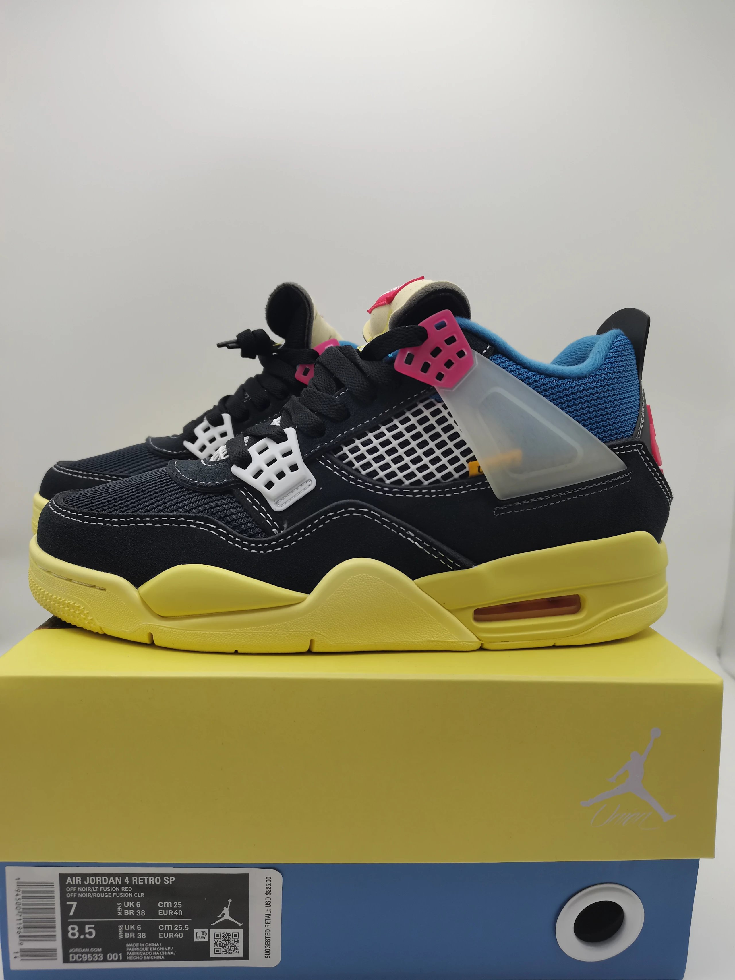 KZ AJ4 UN Black Blue