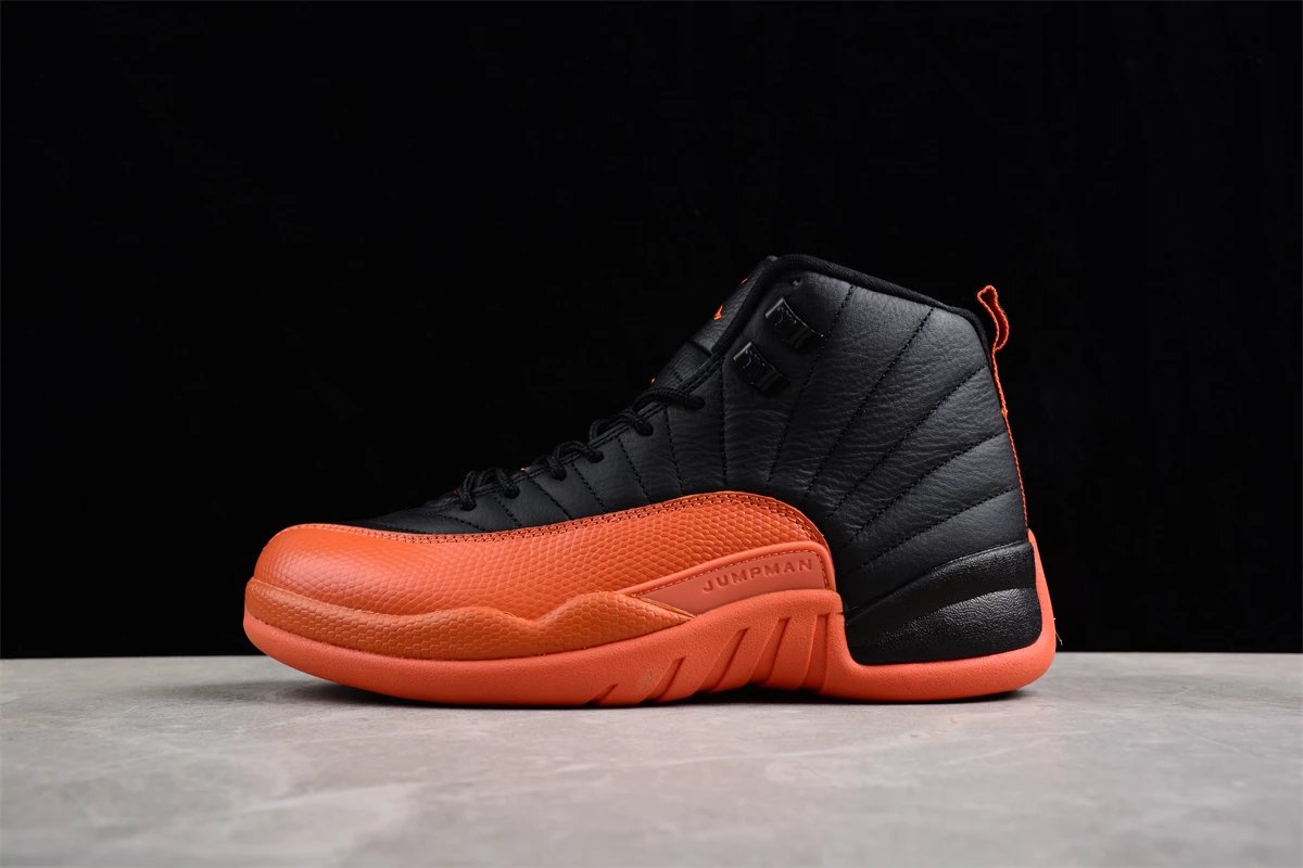 Air Jordan 12 Retro Black Orange