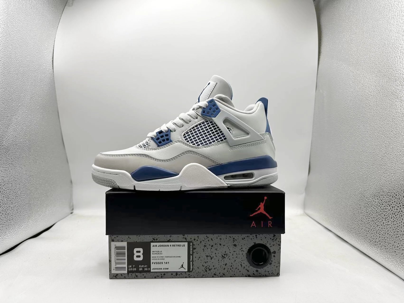 KZ AJ4 White Blue 2024