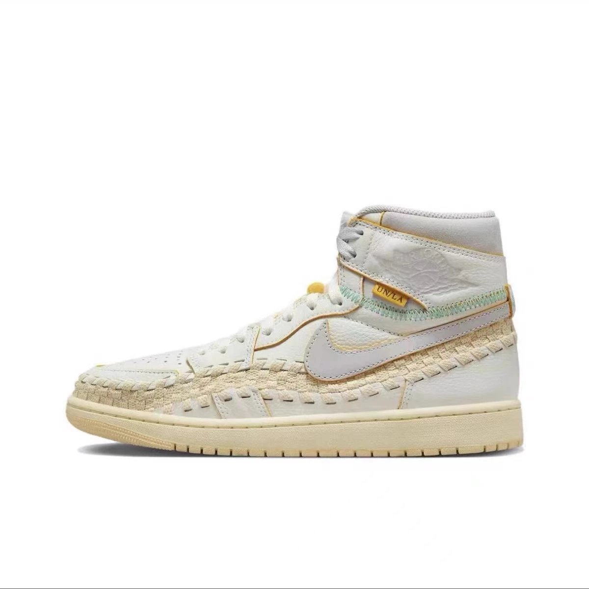 Jordan 1 Mocha — Aj1 UN woven beige colorway — USFans Spreadsheet photo
