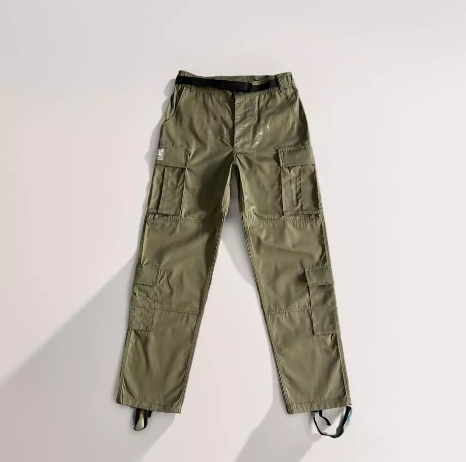 Corteiz Slant pocket military green pant
