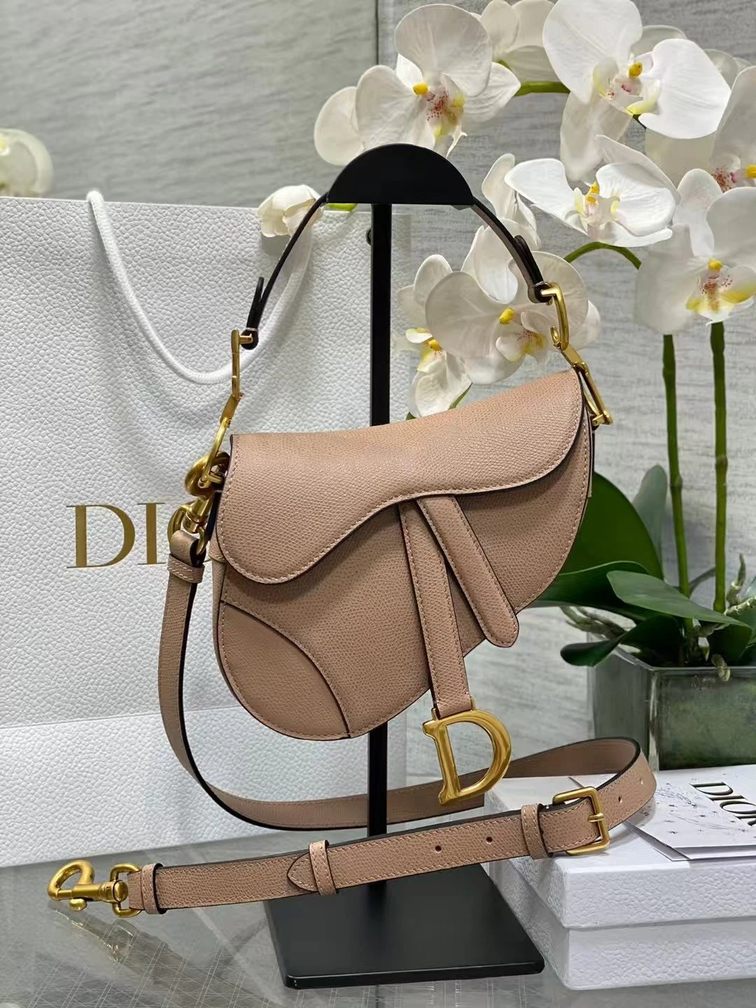Dior Saddle Bag — Milk apricot 17 × 5 × 15cm colorway — USFans Spreadsheet photo