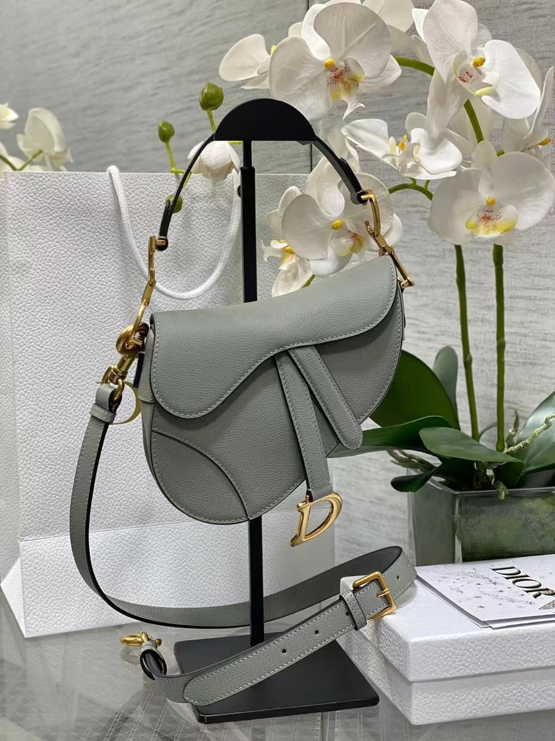 Dior Saddle Bag — Matcha green 17 × 5 × 15cm colorway — USFans Spreadsheet photo