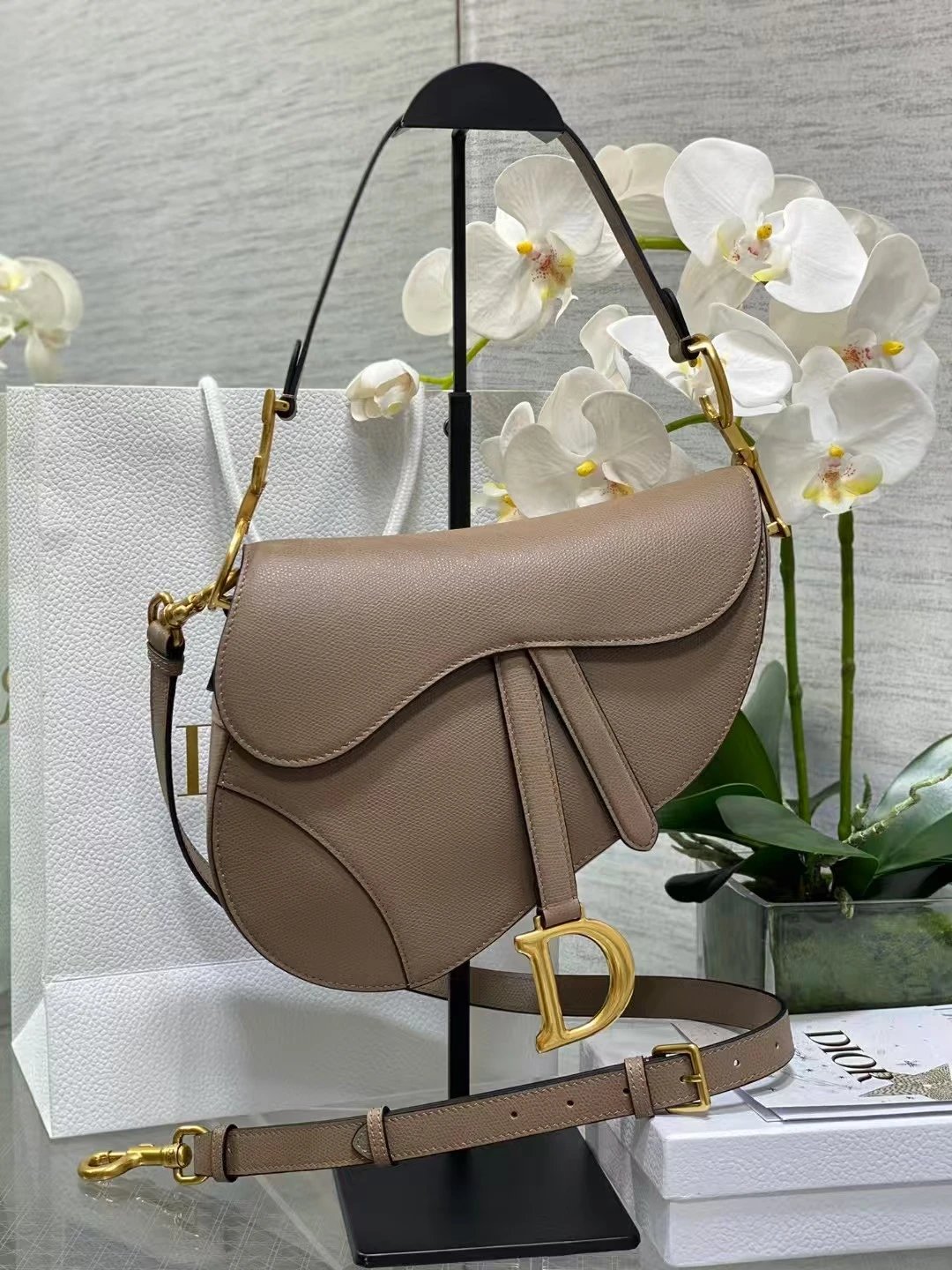 Dior Saddle Bag — Khakis 17 × 5 × 15cm colorway — USFans Spreadsheet photo