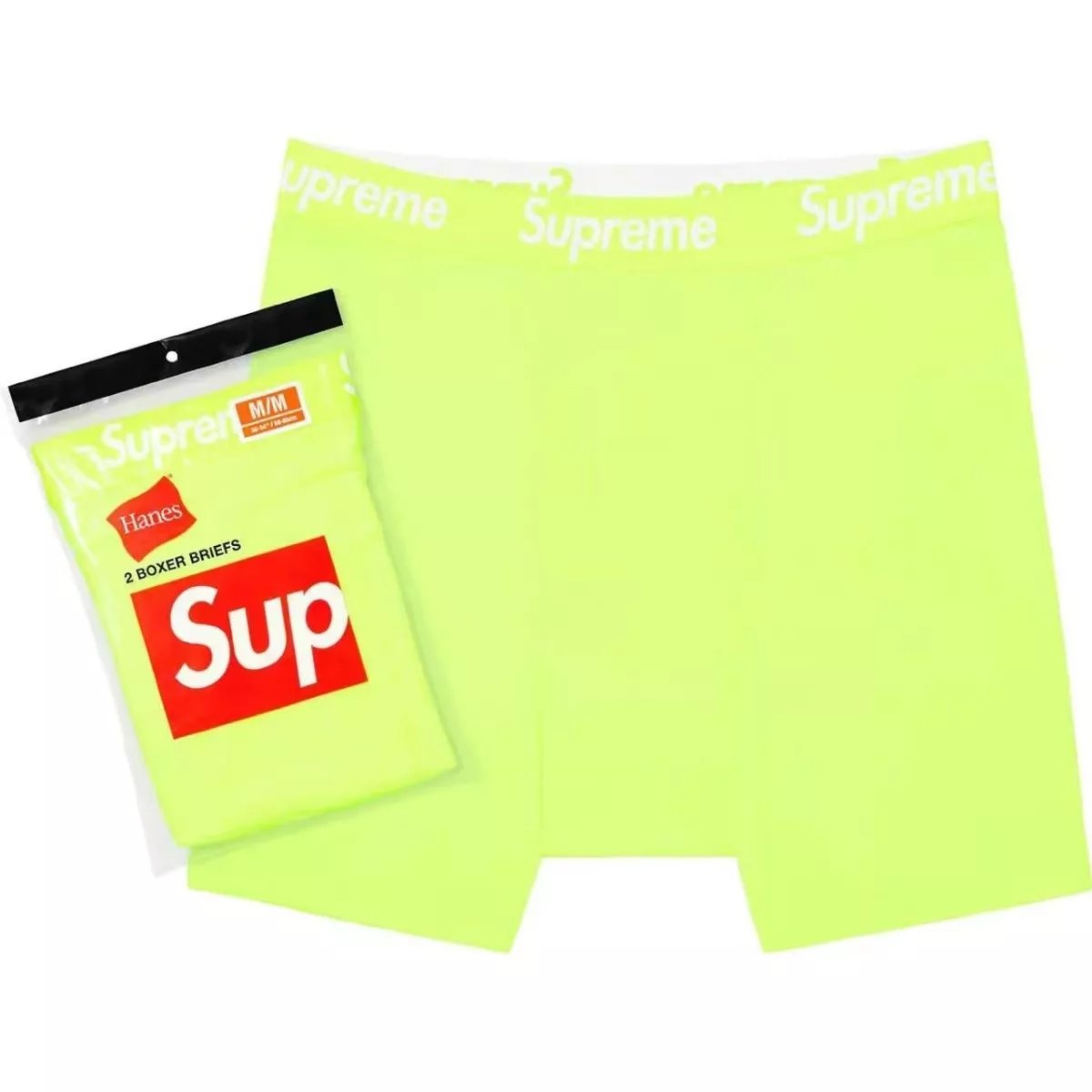 Supreme Hanes Boxer Briefs (2-Pack)