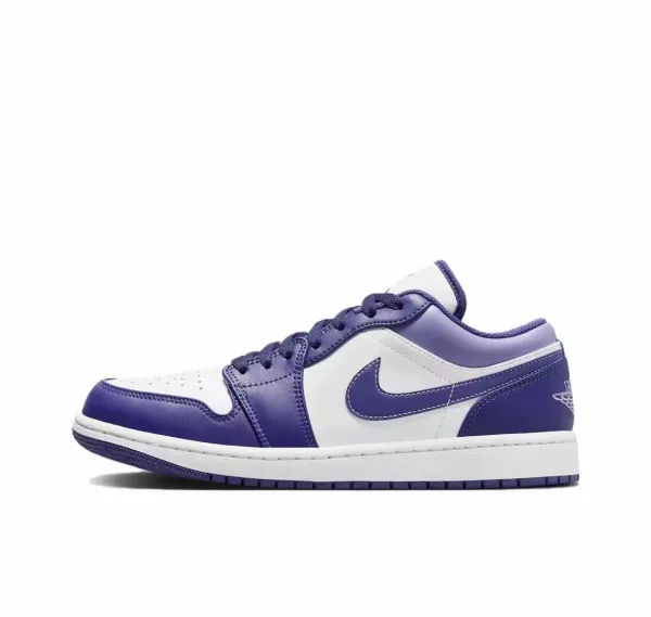 Air Jordan 1 Low Court Purple Sneakers - 1
