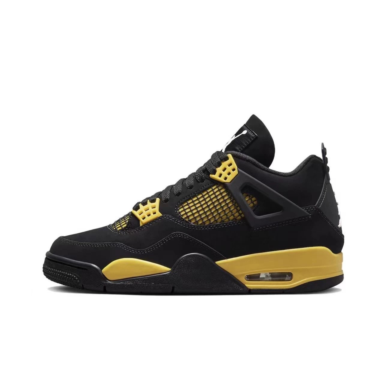 black and yellow thunderbolt