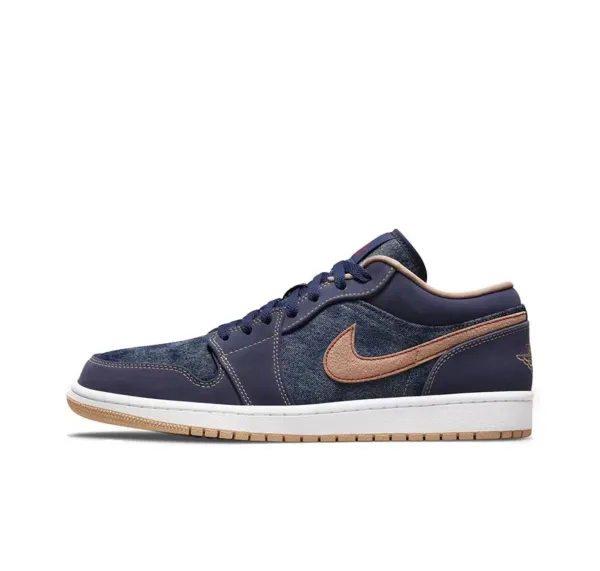 Air Jordan 1 Low Court Purple Sneakers - 2