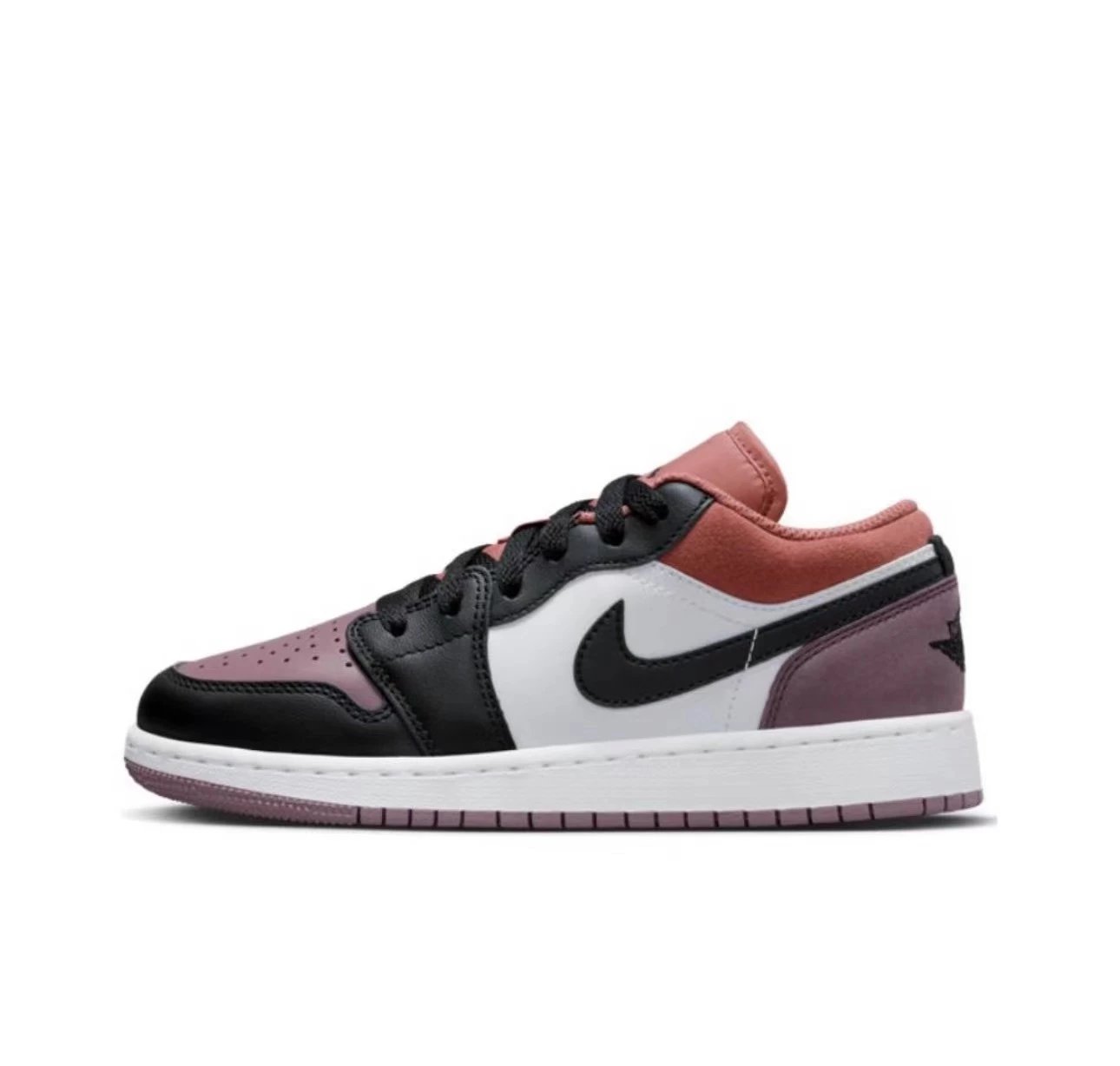 Nike Air Jordan 1 Low Burgundy Black Sneakers