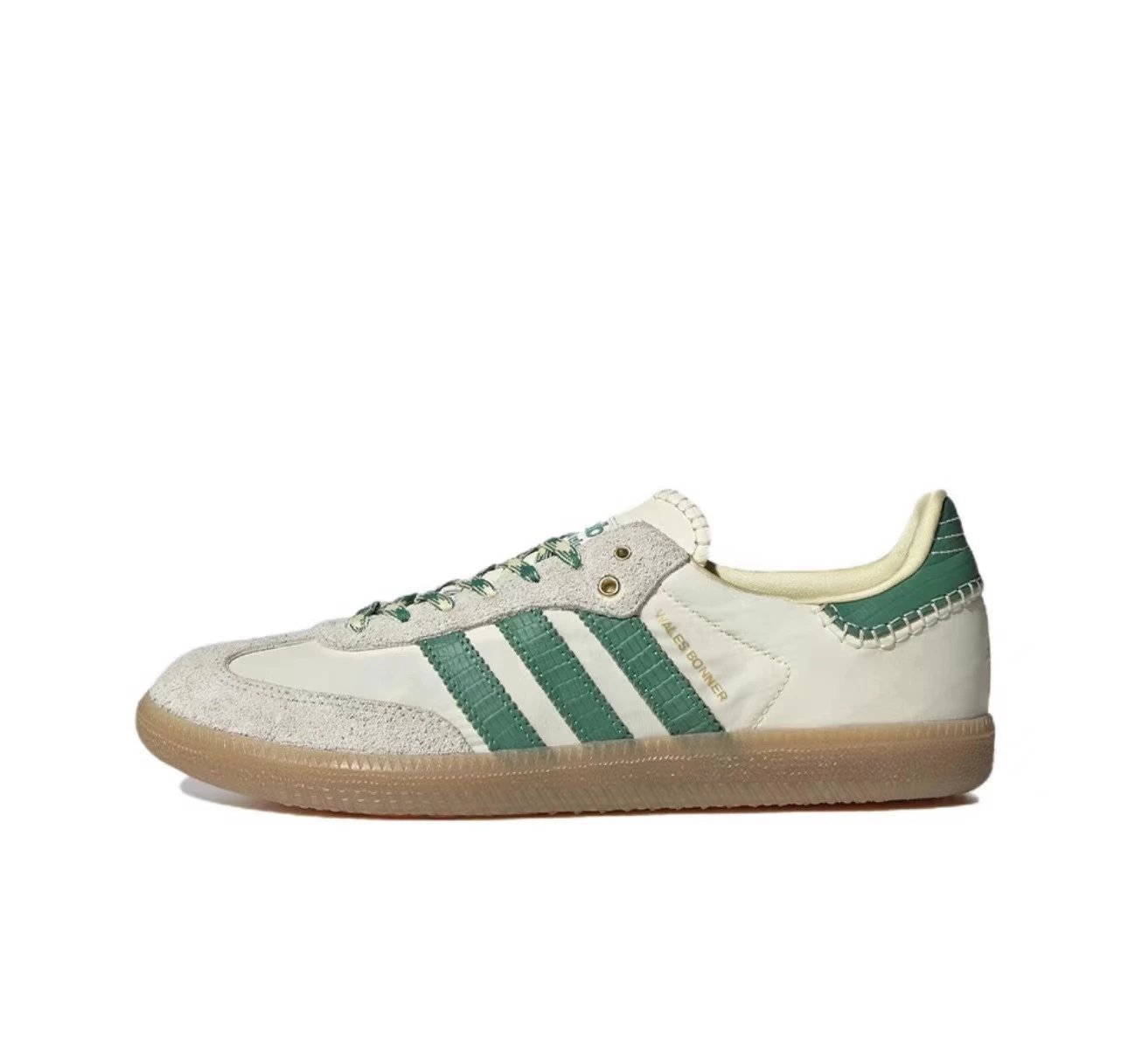 Beige whtie green