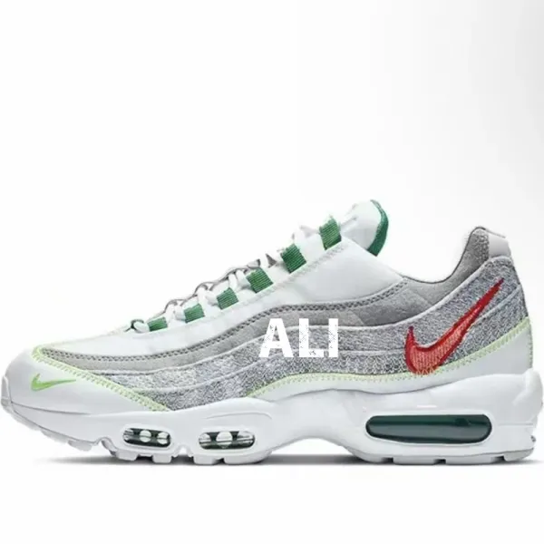 Nike Air Max 95 White Sneakers - 3