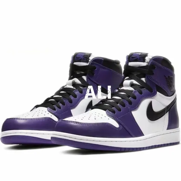 Air Jordan 1 High OG 'Graffiti' Black / Gray Sneakers Basketball Shoes - 7