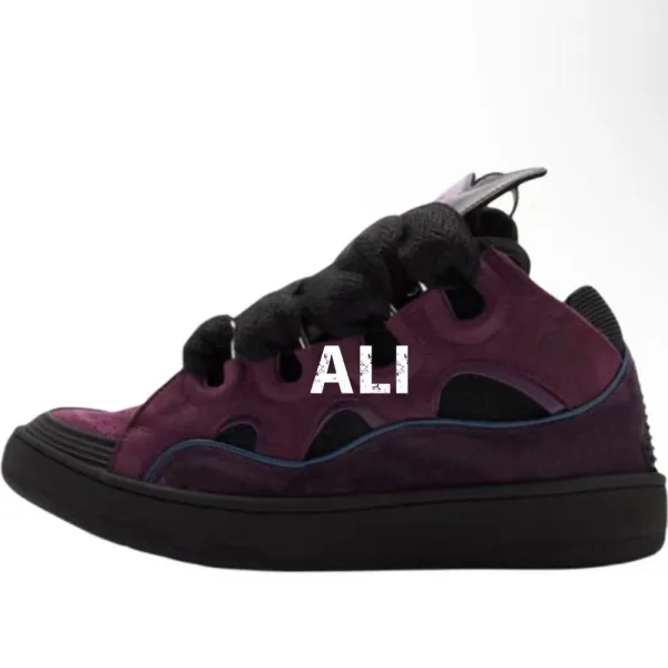 Lanvin x Virgil Abloh Run Away Paint Splatter Pink Beige Sneakers - 17