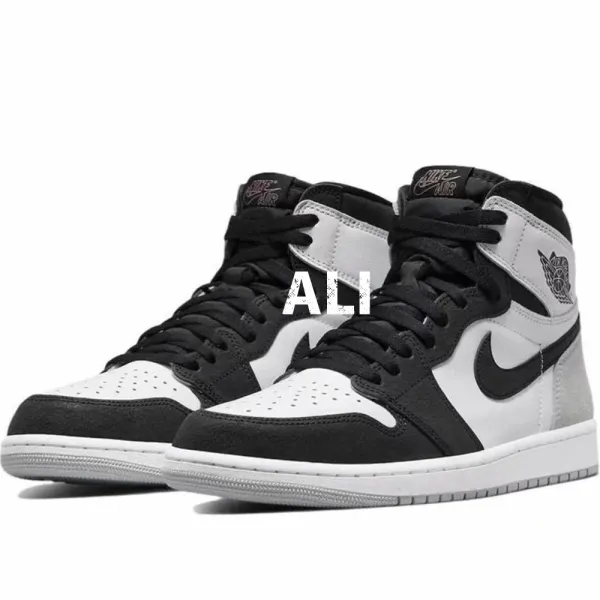 Air Jordan 1 High OG 'Graffiti' Black / Gray Sneakers Basketball Shoes - 21