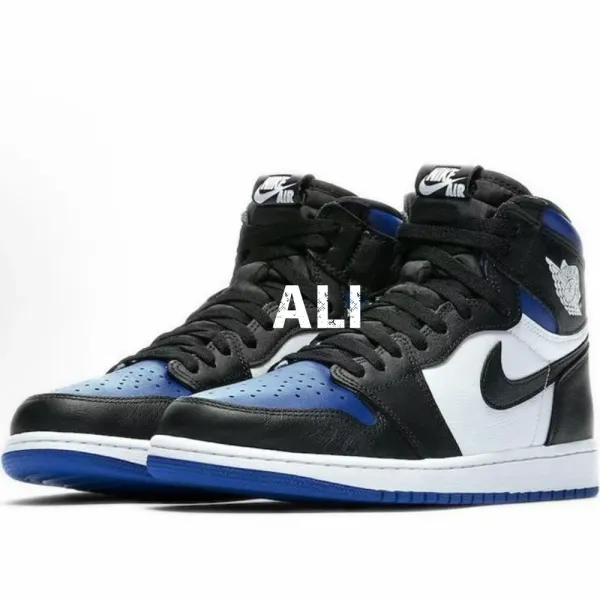 Air Jordan 1 High OG 'Graffiti' Black / Gray Sneakers Basketball Shoes - 26