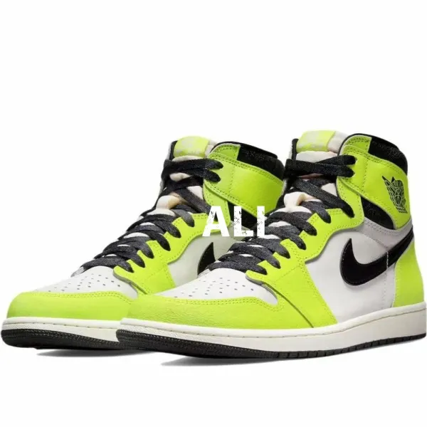 Air Jordan 1 High OG 'Graffiti' Black / Gray Sneakers Basketball Shoes - 6