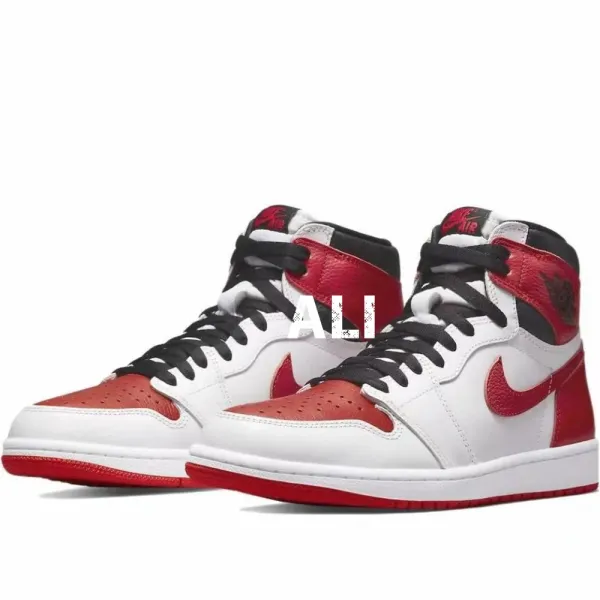 Air Jordan 1 High OG 'Graffiti' Black / Gray Sneakers Basketball Shoes - 12