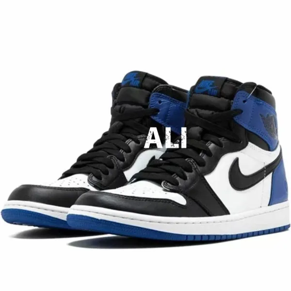 Air Jordan 1 High OG 'Graffiti' Black / Gray Sneakers Basketball Shoes - 25