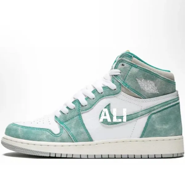 Air Jordan 1 High OG Pine Green Sneakers Basketball Shoes - 32