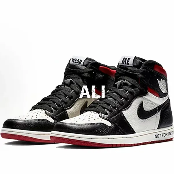 Air Jordan 1 High OG 'Graffiti' Black / Gray Sneakers Basketball Shoes - 8