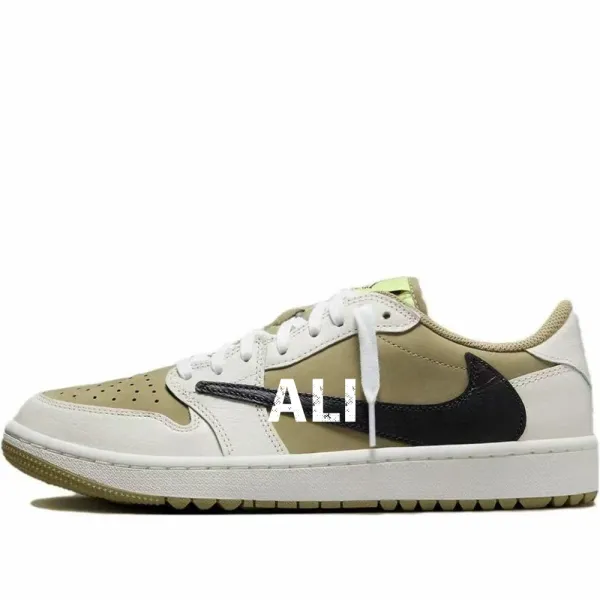 Nike Air Jordan 1 Low Travis Scott x Fragment Design 'Cactus Jack' Sneakers - 1