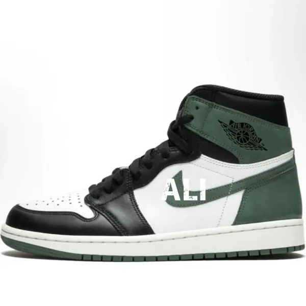 Air Jordan 1 High OG Pine Green Sneakers Basketball Shoes - 10