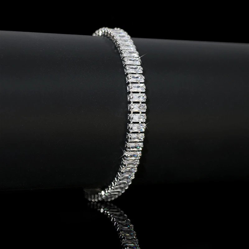 Unbranded Bracelet Metal Zircon Silver