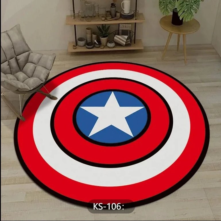 Customized goods, non-quality problems, non-returnable] drums soundproof floor mat special carpet non-slip mat thickened drum carpet household washable dirt-resistant muffler round floor mat