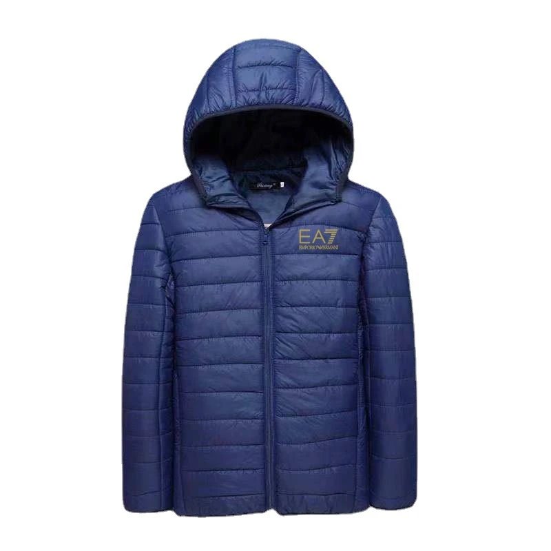 Navy blue+gold label