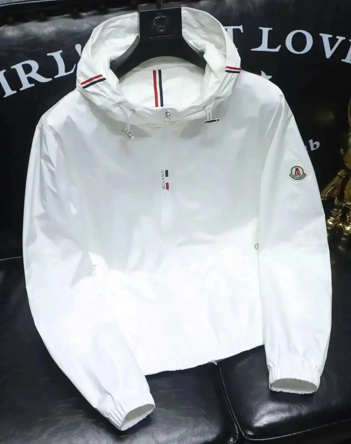 Moncler Hooded Windbreaker Jacket