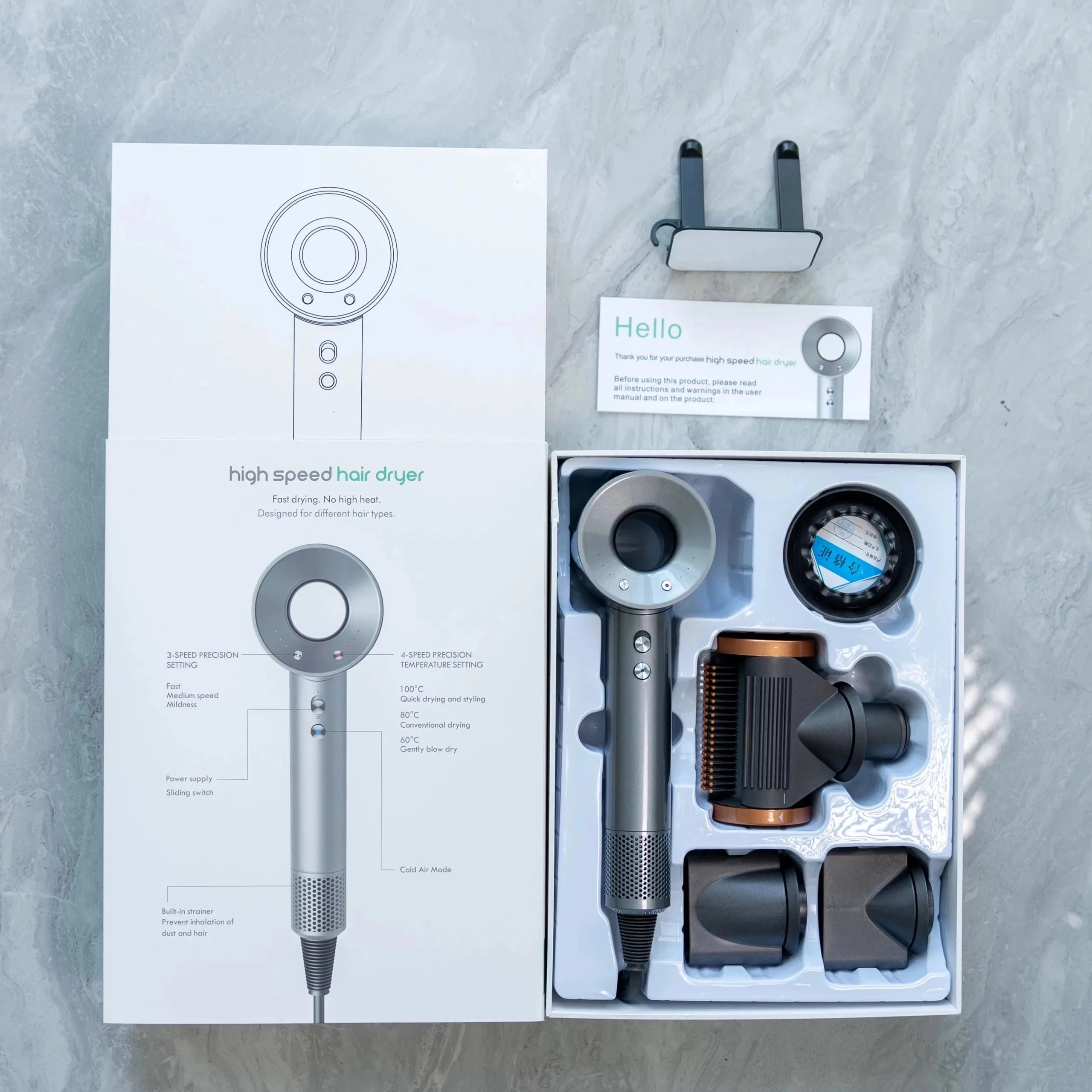 High Speed Hair Dryer [40 styl