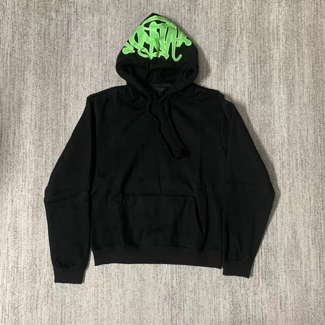 SYNA.TRIBE Graffiti Logo Hoodie and Sweatpants Set Gray Pink - 25