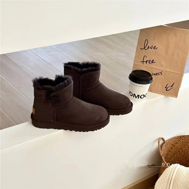 UGG Classic Mini Platform Black Snow Boots - 13